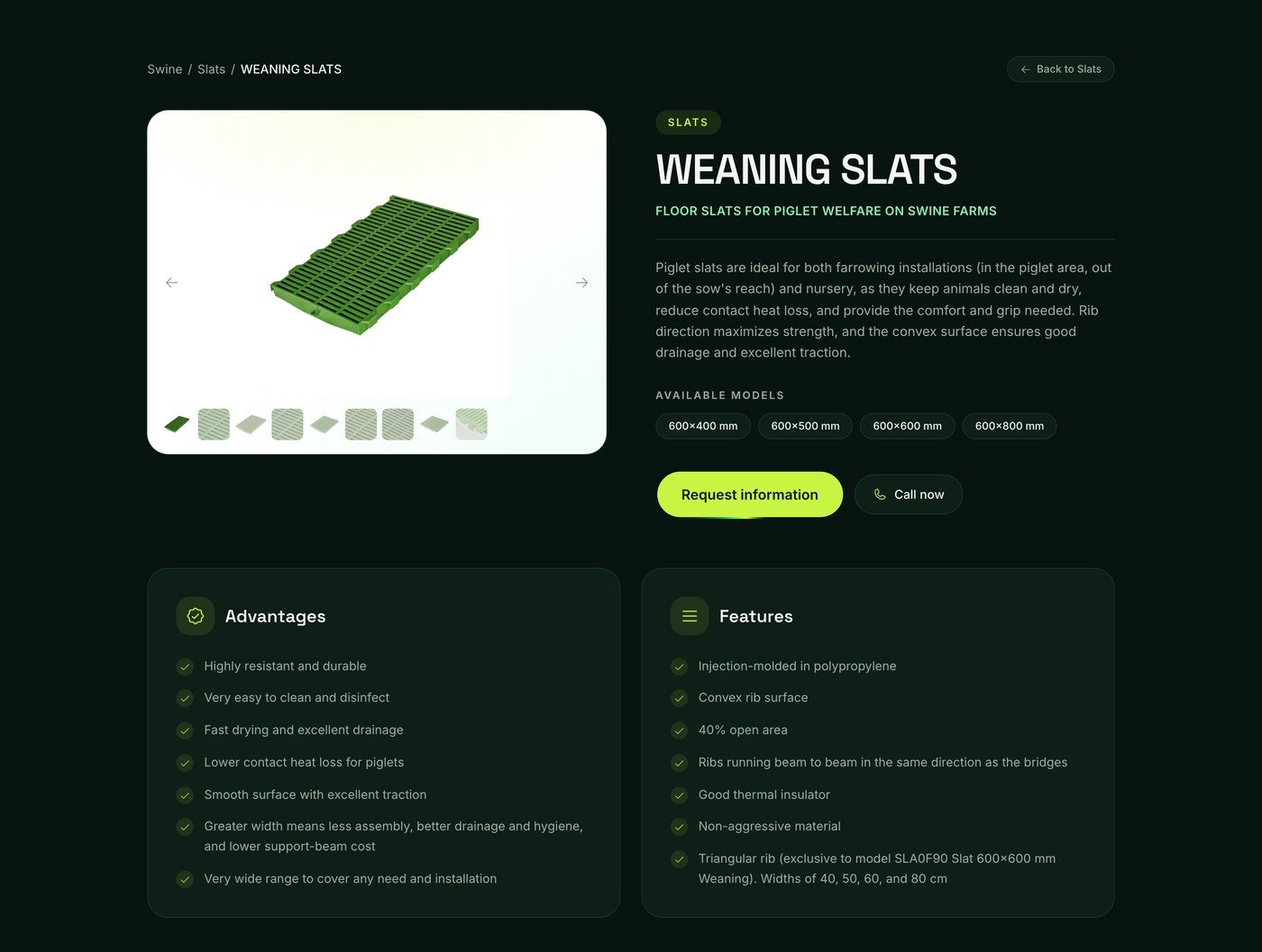 ACS México – Product sheet